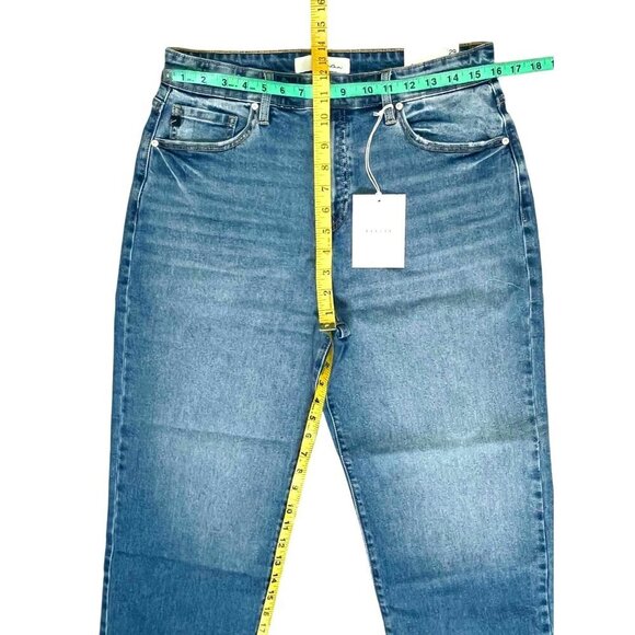 KanCan High Rise Straight Leg Comfort Stretch Jeans Size 29 (11) Ankle Length - Picture 8 of 12